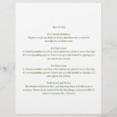 カスタムファミリーツリービンゴリオンパーティーゲーム (裏面)