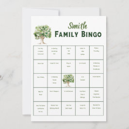 カスタムファミリーツリービンゴリオンパーティーゲーム 招待状