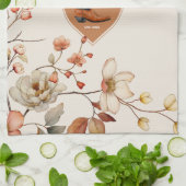 カスタムファミリーネームウエスタンランチ キッチンタオル (折り畳み)