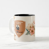 カスタムファミリーネームウエスタンランチ ツートーンマグカップ (正面左)