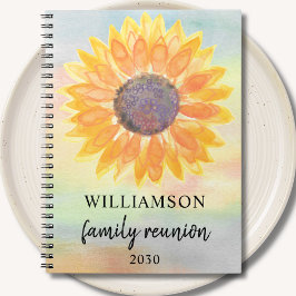 カスタムファミリーネームサンフラワーファミリー懇親会 ノートブック