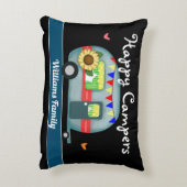 カスタムファミリーネームハッピーキャンパー アクセントクッション (裏面(縦))