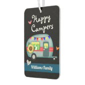 カスタムファミリーネームハッピーキャンパー カーエアーフレッシュナー (左)