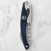 カスタムファミリーハイキングトリップマウンテンサンセットレトロ ソムリエナイフ (裏面)