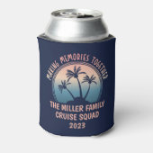 カスタムファミリーバケーションサマービーチトリップ 缶クーラー (缶裏面)