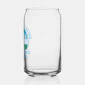 カスタムファミリーバケーションサマー懇親会ビーチトリップ ガラス缶 (左)