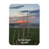 カスタムファミリーバケーションフォトレフラー マグネット (縦)