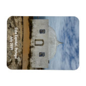 カスタムファミリーバケーションフォトレフラー マグネット (横)