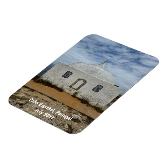 カスタムファミリーバケーションフォトレフラー マグネット (左側)