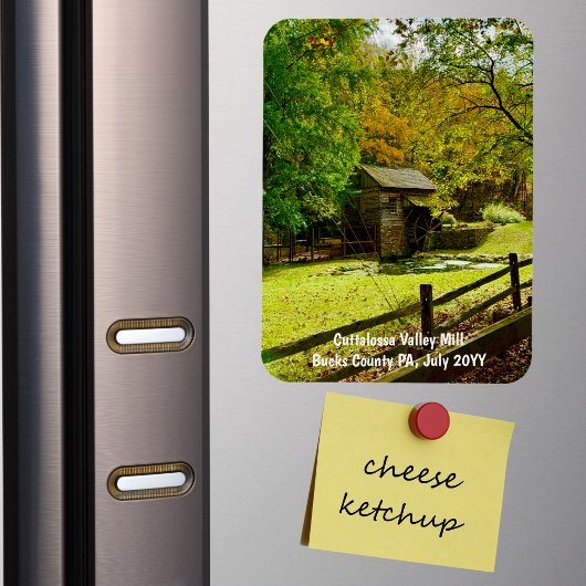 カスタムファミリーバケーションフォトレフラー マグネット