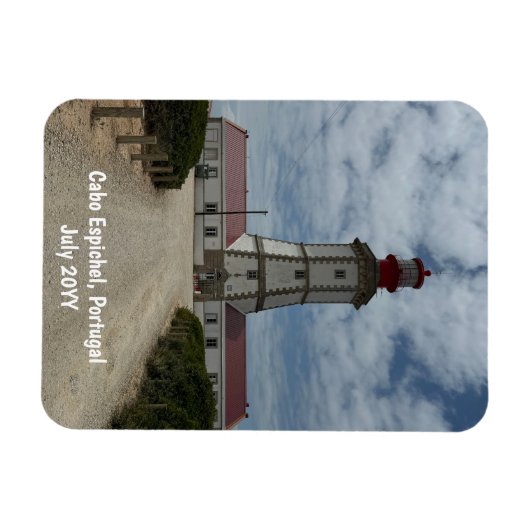 カスタムファミリーバケーションフォトレフラー マグネット (横)