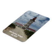 カスタムファミリーバケーションフォトレフラー マグネット (左側)