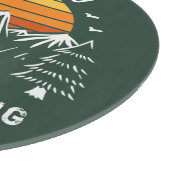 カスタムファミリーバケーションマッチングキャンピング カッティングボード (角)