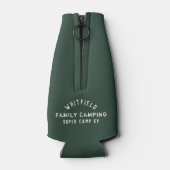 カスタムファミリーバケーションマッチングキャンピング ボトルクーラー (裏面)