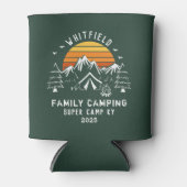 カスタムファミリーバケーションマッチングキャンピング 缶クーラー (正面)