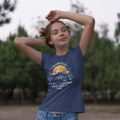 カスタムファミリーバケーションマッチングキャンプグランドドーター トライブレンドTシャツ