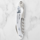 カスタムファミリーバケーションレイクハウスパーティーコルクスクリュ ソムリエナイフ (裏面)