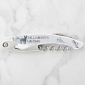 カスタムファミリーバケーションレイクハウスパーティーコルクスクリュ ソムリエナイフ (正面)