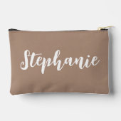 カスタムファミリーバケーション |家族旅行アメリカの地図 アクセサリーポーチ (裏面)