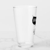 カスタムファミリーバケーション |家族旅行アメリカの地図 タンブラーグラス (右)