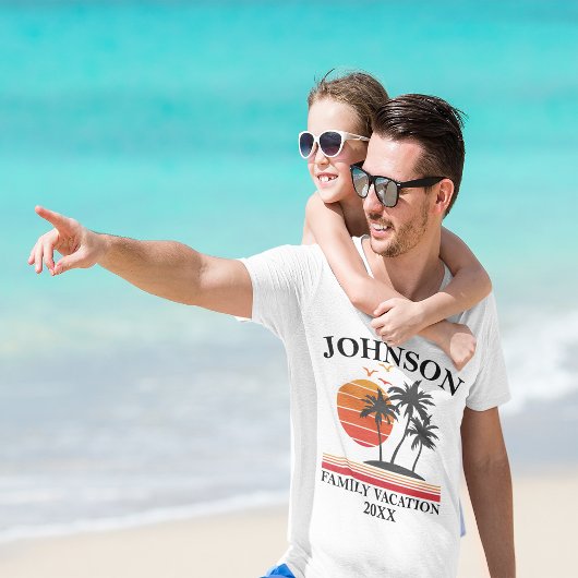 カスタムファミリーバケーション Tシャツ