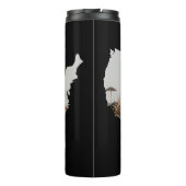 カスタムファミリーバケーションUSAロードトリップファミリーフォト タンブラー (裏面)