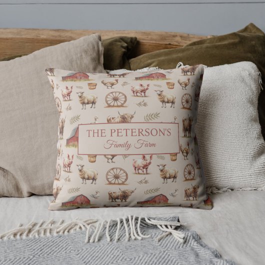 カスタムファミリーファーム クッション