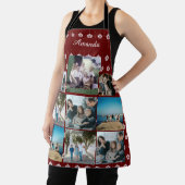 カスタムファミリーフォトコラージュ エプロン (インサイチュ)