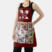 カスタムファミリーフォトコラージュ エプロン (インサイチュ)