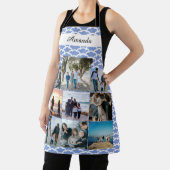 カスタムファミリーフォトコラージュ エプロン (インサイチュ)