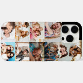 カスタムファミリーフォトコラージュ - オーダーメイド写真 Case-Mate iPhoneケース (裏面 (横))