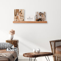 カスタムファミリーフォトモノグラム写真レッジ