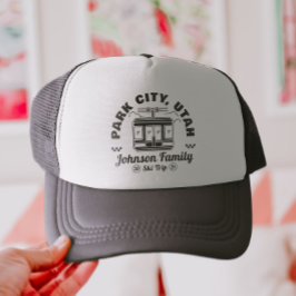 カスタムファミリーフレンズスキートリップマッチンググループ キャップ