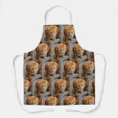 カスタムファミリーペットキャットドッグ写真テンプレート エプロン (正面)