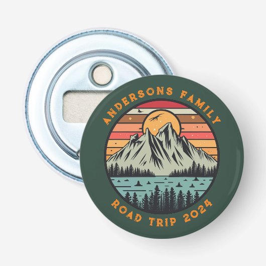 カスタムファミリーロードトリップバケーション懇親会 栓抜き (正面)