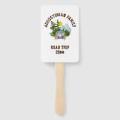 カスタムファミリーロードトリップヴァンライフ ハンドファン (裏面)