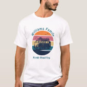 カスタムファミリーロードトリップ Tシャツ (正面)
