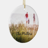 カスタムファミリー写真 セラミックオーナメント (右)