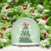 カスタムファミリー名ピンクのクリスマスツリー (クリスマス)