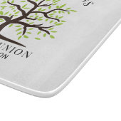 カスタムファミリー年次再会系譜ツリー カッティングボード (角)