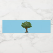 カスタムファミリー懇親会土産 ペットボトルラベル (シングルラベル)