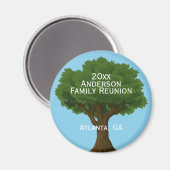 カスタムファミリー懇親会土産 マグネット (正面/裏面)