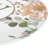 カスタムファミリー水彩花 カッティングボード (角)