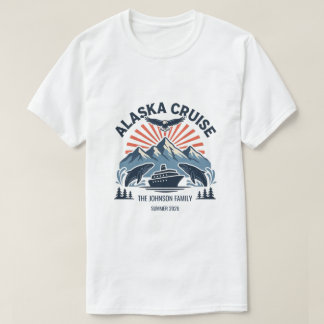 カスタムファミリー・アラスカ・クルーズ・マッチング Tシャツ