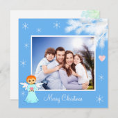 カスタムファミリー&エンジェルオンライトブルークリスマス (正面/裏面)