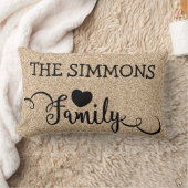 カスタムファミリー ランバークッション (ブランケット)