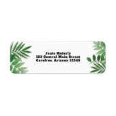 カスタムファミリ名アドレス ラベル (正面)