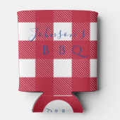 カスタムファミリ名バッファローチェック 缶クーラー (裏面)