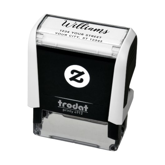 カスタムファミリ名差出人住所 セルフインキングスタンプ (商品)