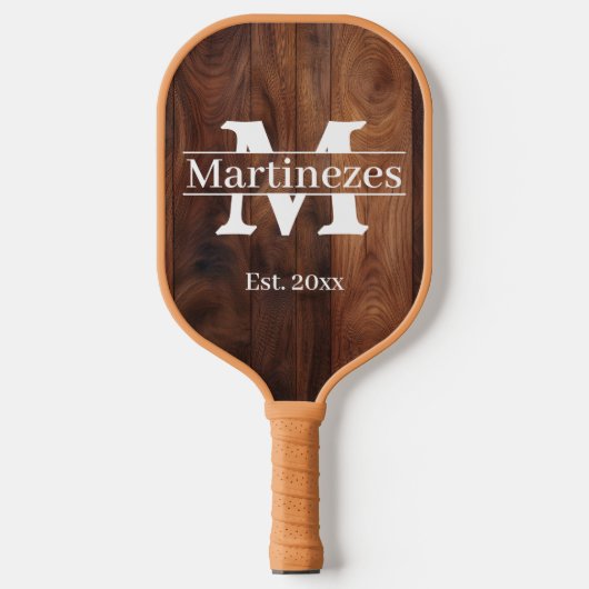 カスタムファミリ名 ピックルボールラケット (正面)
